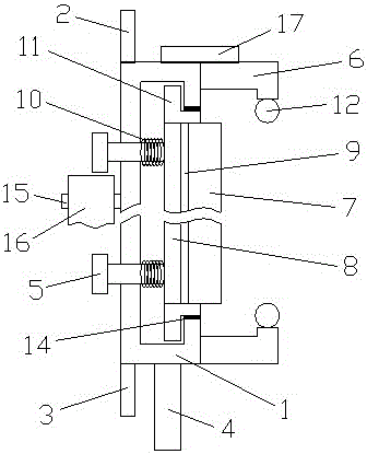 可移動(dòng)全屏防塵黑板擦的制作方法與工藝