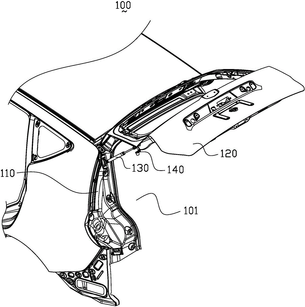 汽車背門總成及汽車的制作方法與工藝