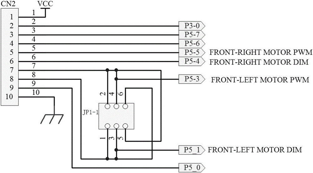 一種四驅(qū)智能車的驅(qū)動電路的制作方法與工藝