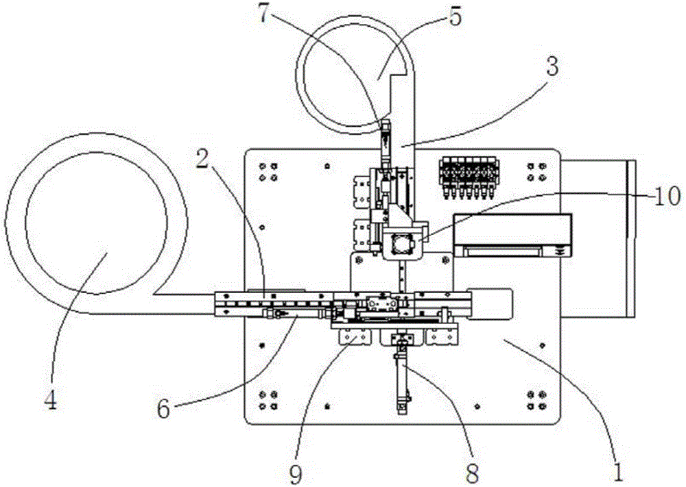 一種具有圓槽形骨架軌道的骨架插針機(jī)的制作方法與工藝