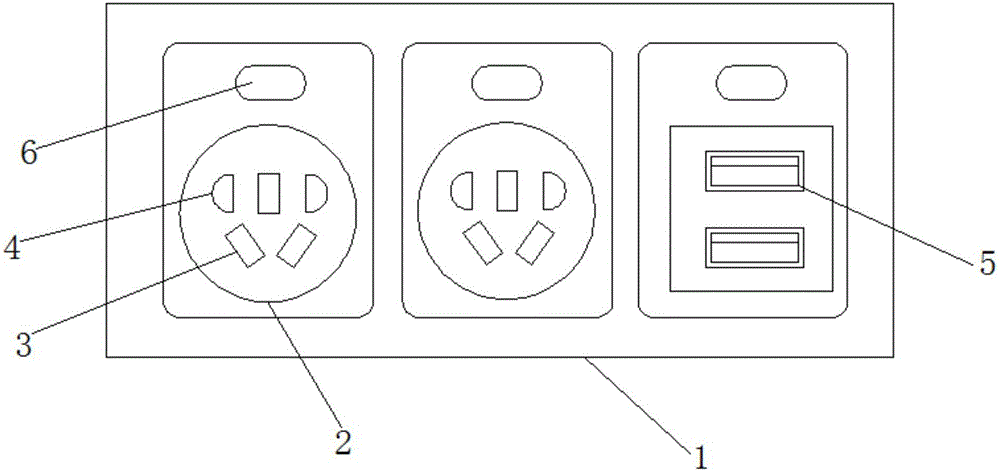 一種多功能防觸電安全插座的制作方法與工藝