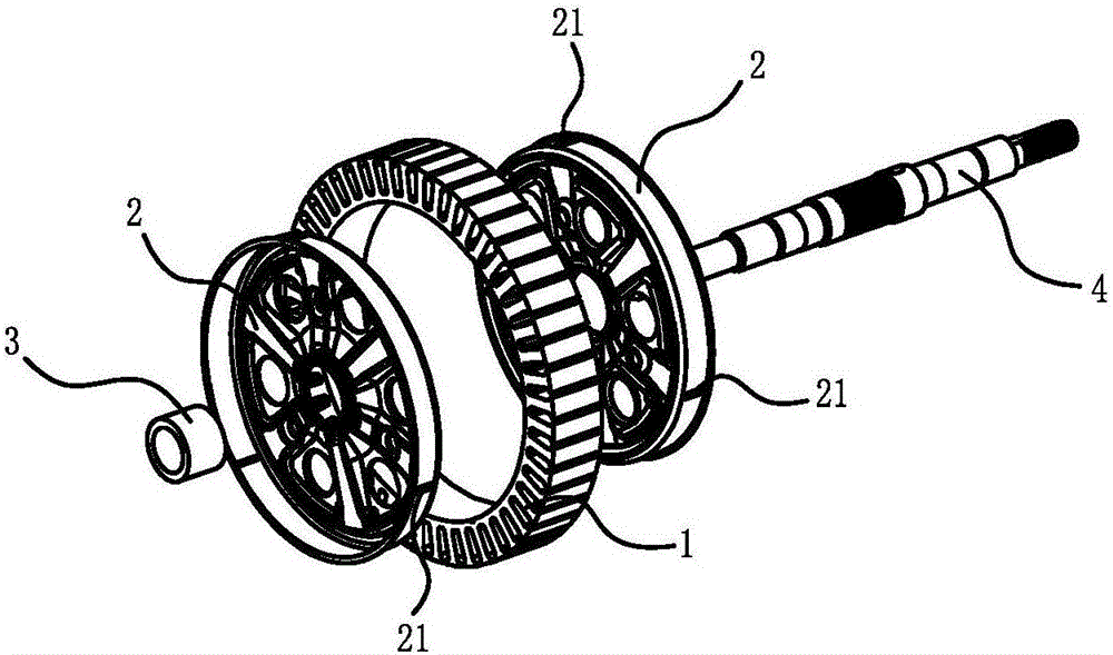 一種電動(dòng)車輪轂電機(jī)的制作方法與工藝