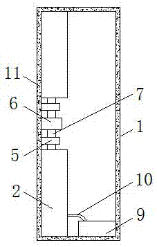 一種可整理規(guī)劃的物聯(lián)網(wǎng)弱電工程用住宅弱電井以及方法與流程