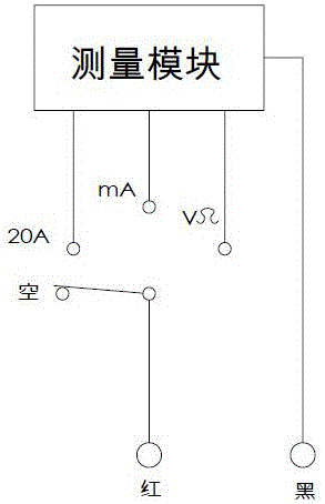 一種雙鈕子雙孔萬用表的制作方法與工藝