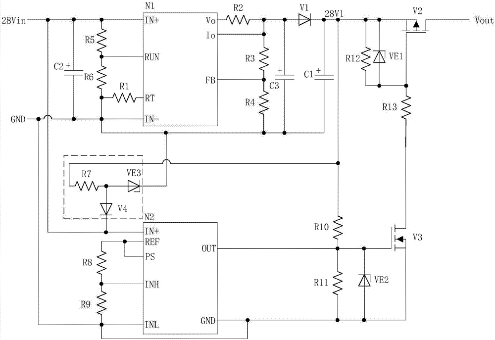 一種升壓維持控制電路的制作方法與工藝