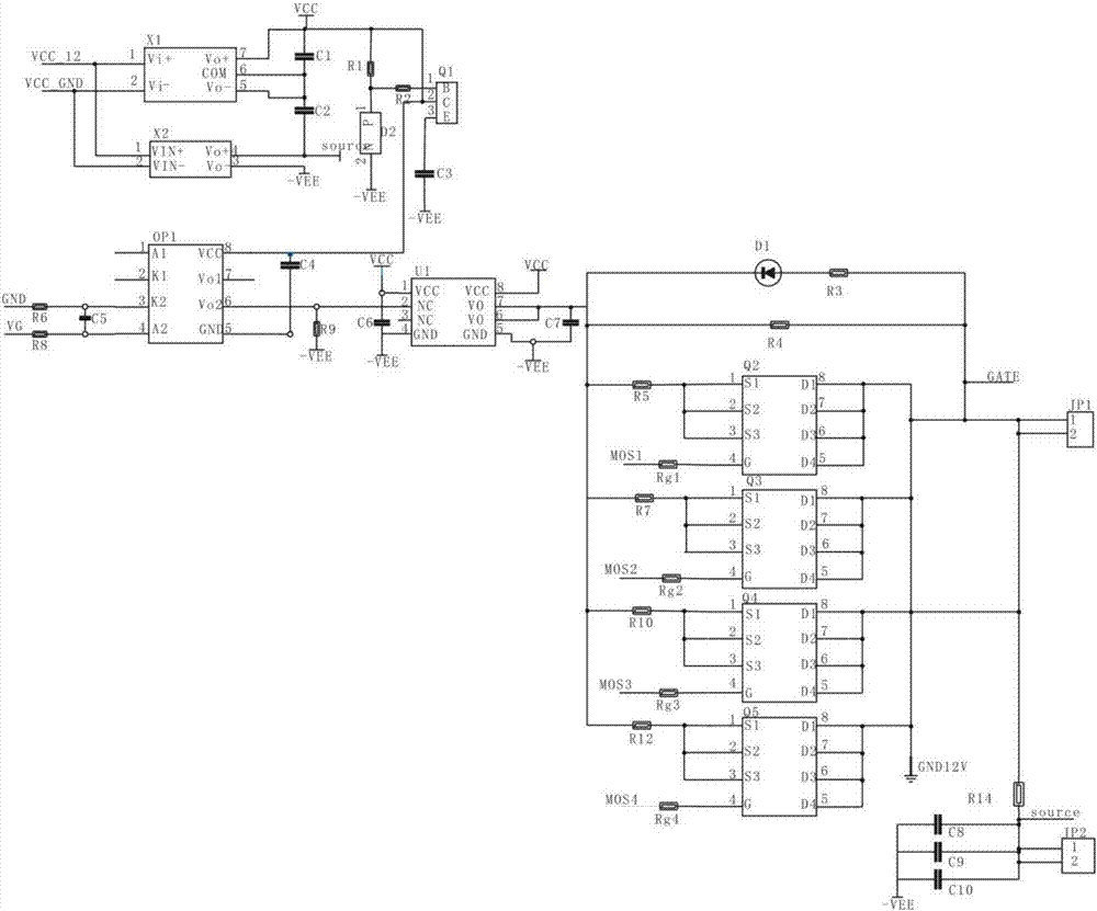 一种自适应调节驱动电阻的SiC MOSFET驱动电路的制作方法与工艺