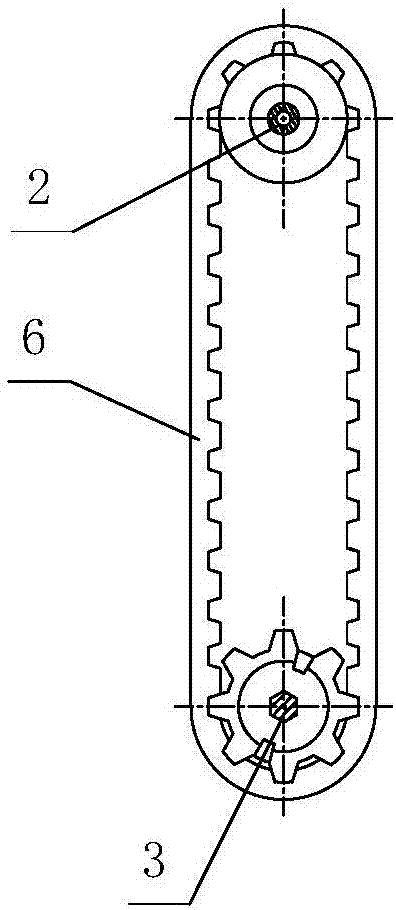 送秧帶傳動機(jī)構(gòu)的制作方法與工藝