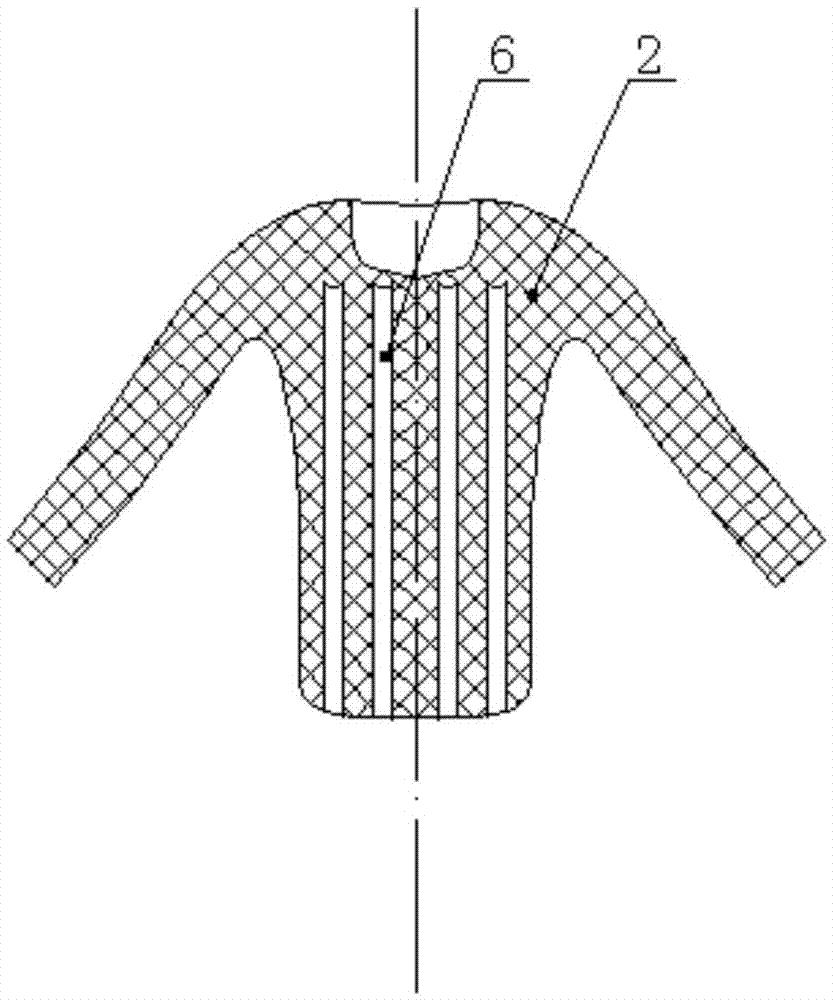 一种一次性吸水服的制作方法与工艺