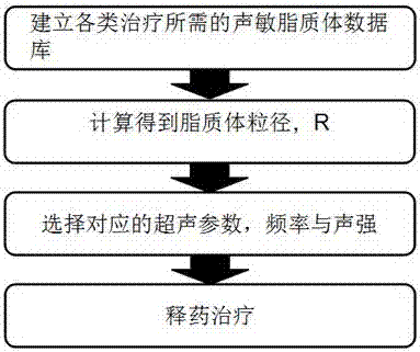 一種新型載藥聲敏脂質(zhì)體靶向釋放應(yīng)用系統(tǒng)的制作方法與工藝