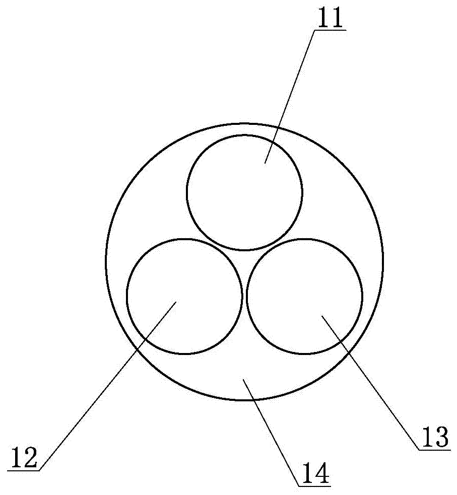 一種經(jīng)絡(luò)照射發(fā)光器及吸附式經(jīng)絡(luò)照射裝置的制作方法