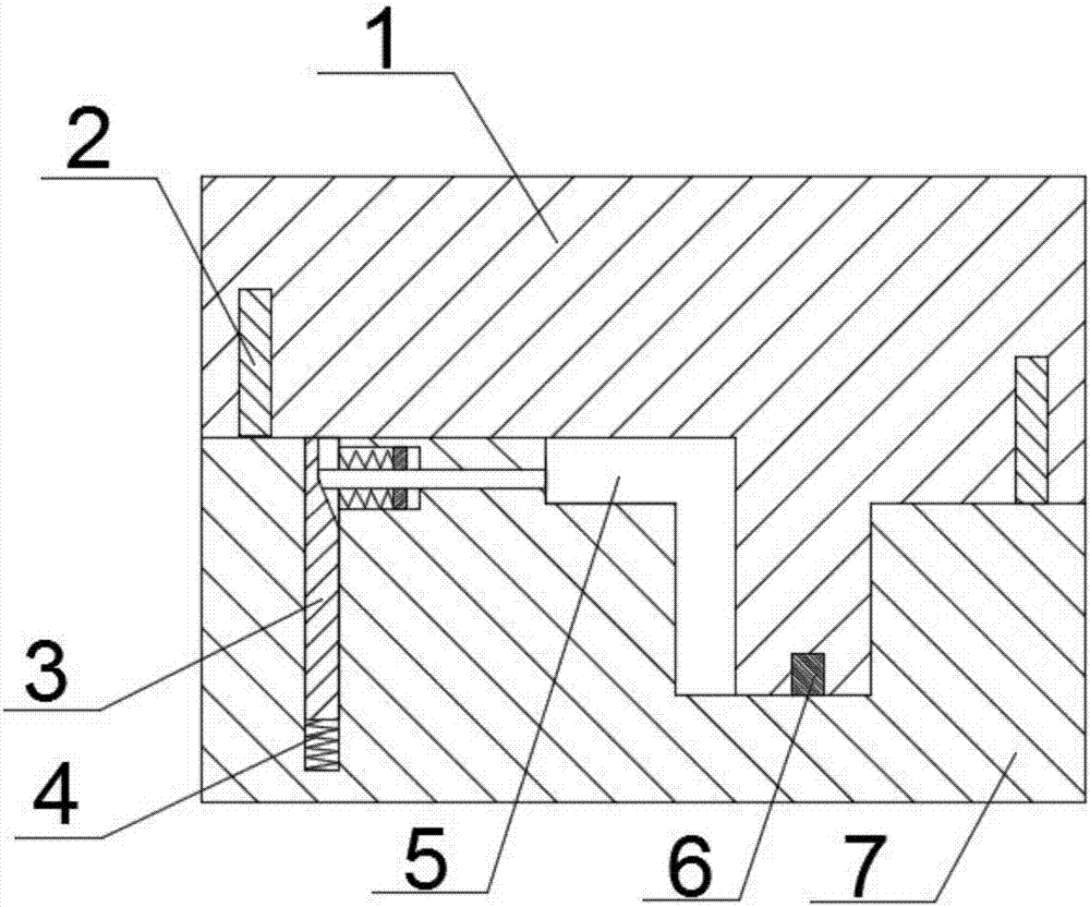 一种具有弹料装置的弯管锻造模具的制作方法