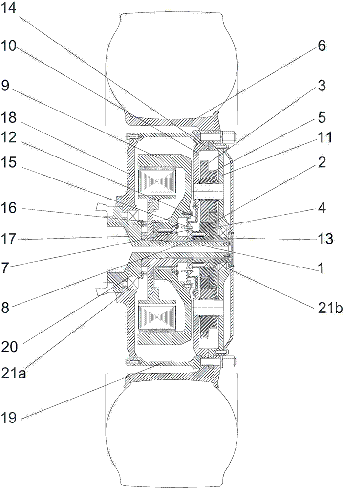 電動(dòng)車輪轂驅(qū)動(dòng)裝置的制作方法