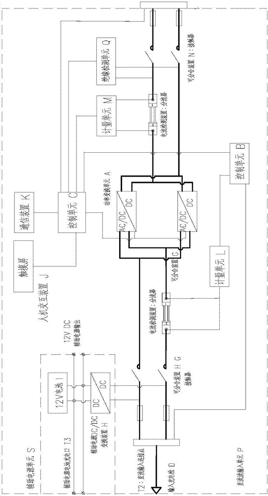 一種從電動車到電動車的可移動的充放電系統(tǒng)的制作方法與工藝