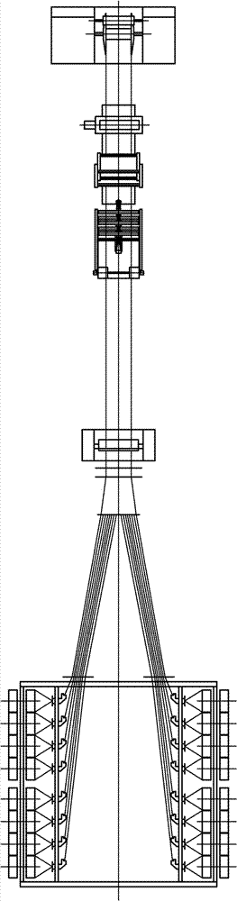 長絲整經(jīng)機(jī)恒張力牽引羅拉裝置的制作方法