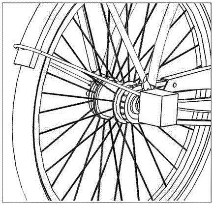 一種共享單車用可充電智能后輪鎖的制作方法與工藝