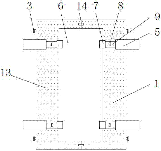 一種窗框緊固裝置的制作方法