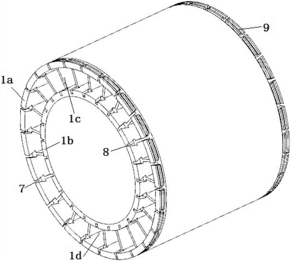 一种胀圈与密封刷组合式内燃波转子的制作方法与工艺