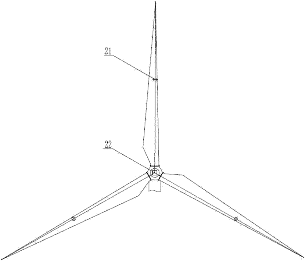 一种基于叶片模态检测的风力发电机组叶片冰载运行安全控制方法及系统与流程