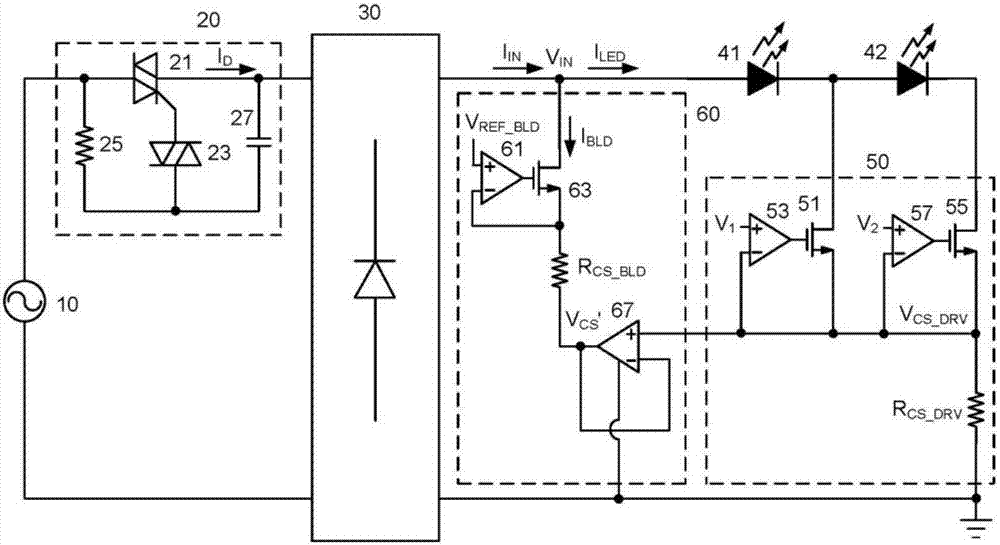 发光二极管的控制电路及其主动式泄放电路的制作方法与工艺
