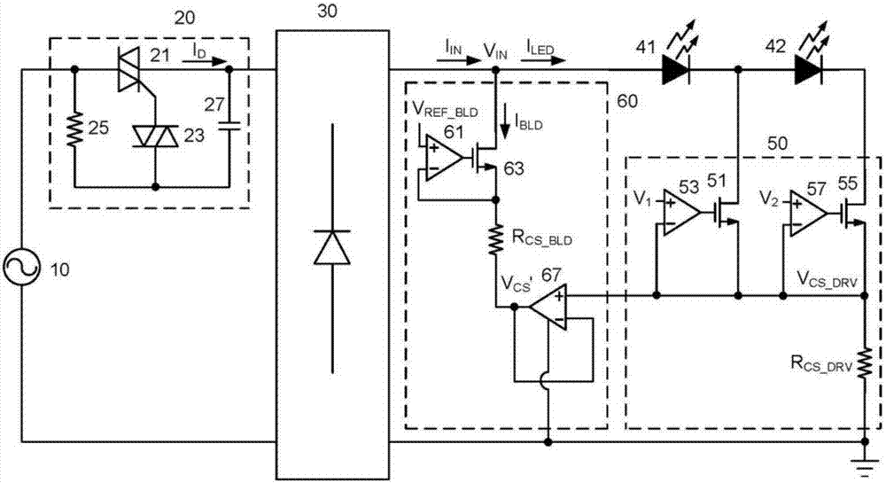 發(fā)光二極管的控制電路及其主動式泄放電路的制作方法與工藝