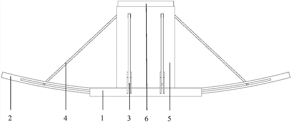 具有弧形轨道的三向隔震台座的制作方法与工艺