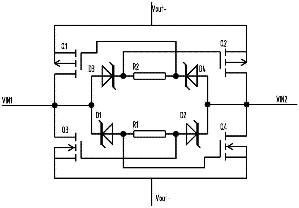 一種無極性整流電路的制作方法與工藝