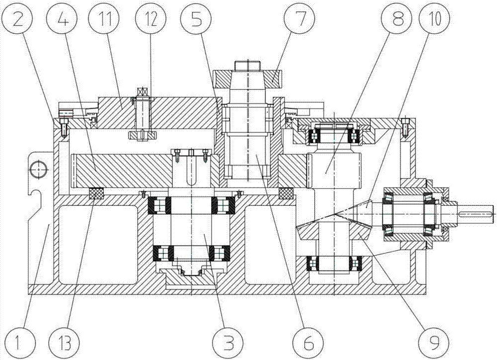 一種顆粒機(jī)的齒輪傳動(dòng)結(jié)構(gòu)的制作方法與工藝