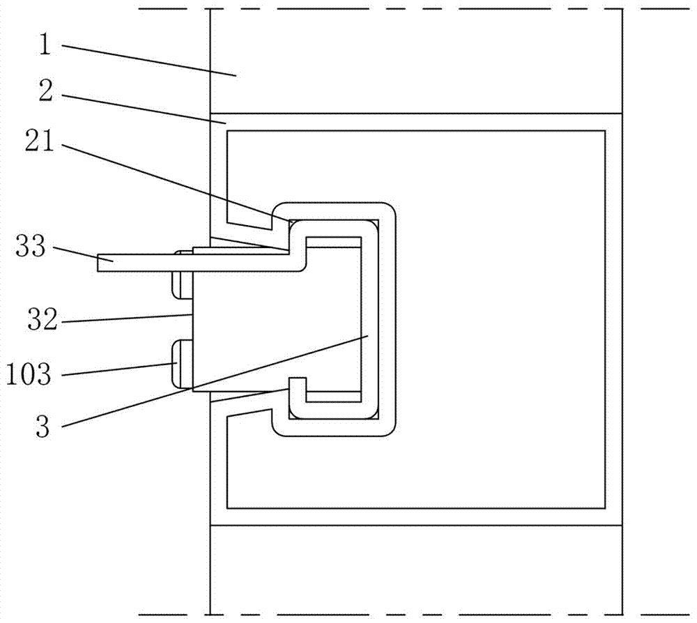 內(nèi)接式幕墻龍骨二聯(lián)連接結(jié)構(gòu)的制作方法與工藝