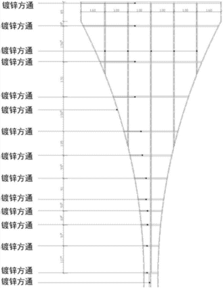 一種八角柱帽花瓣造型施工方法與流程