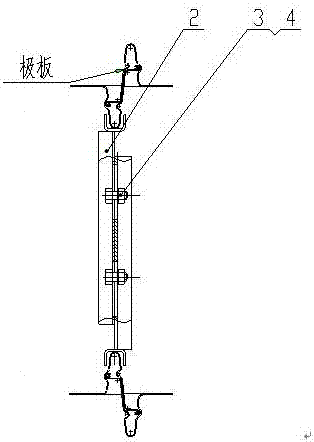 一種極板間距檢測工具的制作方法與工藝