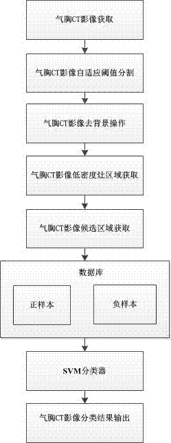 基于機器學(xué)習(xí)的肺部氣胸CT影像分類診斷方法與流程