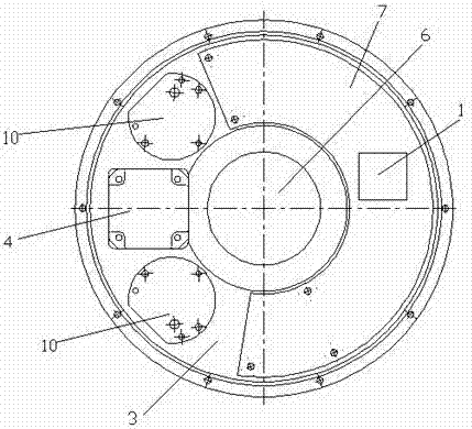 一種小型盤式單軸跟蹤平臺(tái)的制作方法與工藝