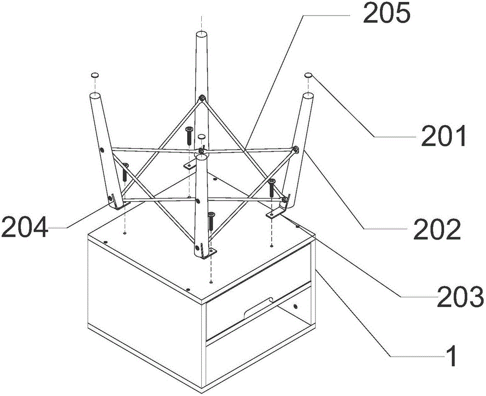 支撑架的制作方法与工艺