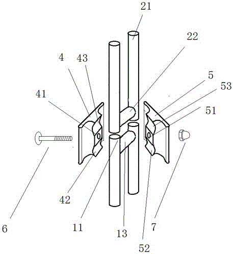 一种金属置物架的制作方法与工艺