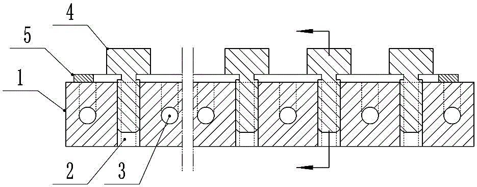 鏈條拉釘批量加工工裝的制作方法與工藝