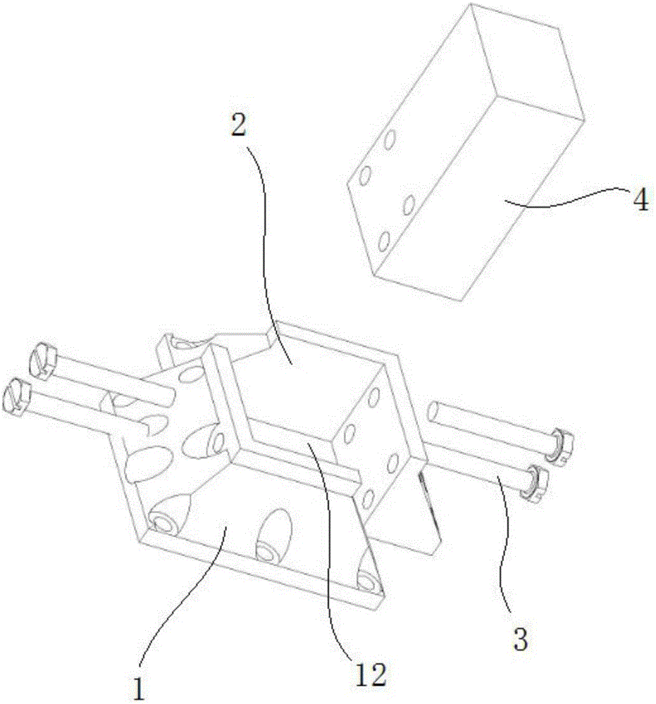 一種矩形翼梁機翼模型快卸式夾具的制作方法與工藝