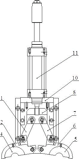 一種斜度成型機(jī)上下料機(jī)械手的制作方法與工藝