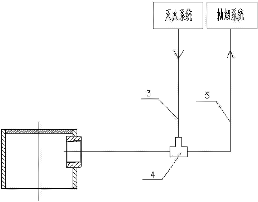 一种船用货舱喷头及灭火抽烟系统的制作方法与工艺