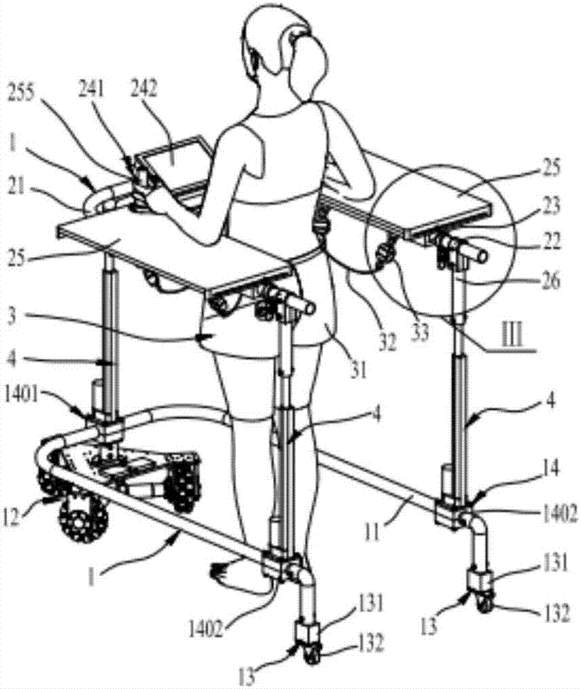 跟随式下肢运动康复全向移动机器人的制作方法与工艺