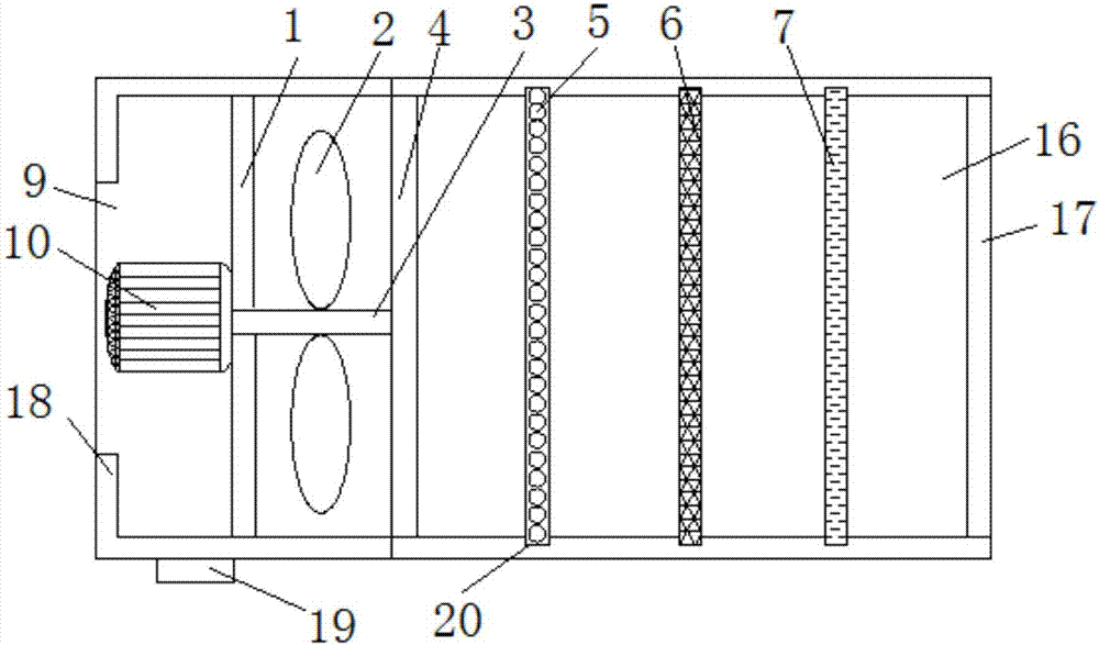 一種易清洗濾芯式空氣過濾箱的制作方法與工藝