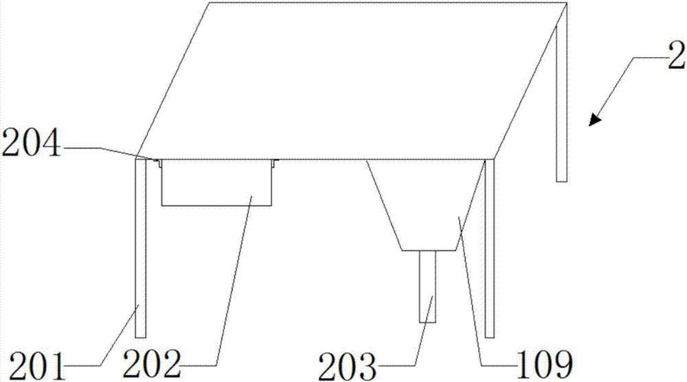 一种教学用化学实验桌的制作方法与工艺