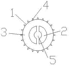 一種薯類磨粉機刺輥的制作方法與工藝