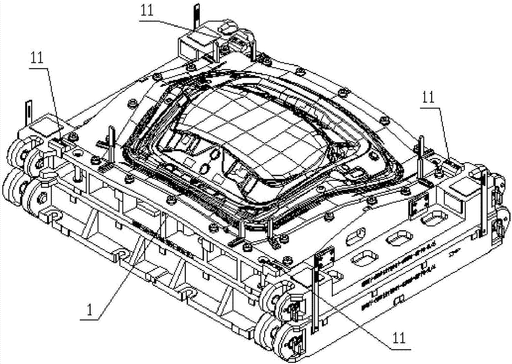 汽車沖壓模具拉延模防側(cè)向力機(jī)構(gòu)的制作方法與工藝