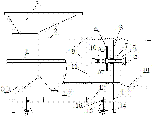 一種車陸兩用農(nóng)作物自動風(fēng)選機的制作方法與工藝