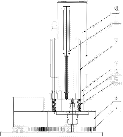 一種浮動式主軸吸塵機構(gòu)的制作方法與工藝