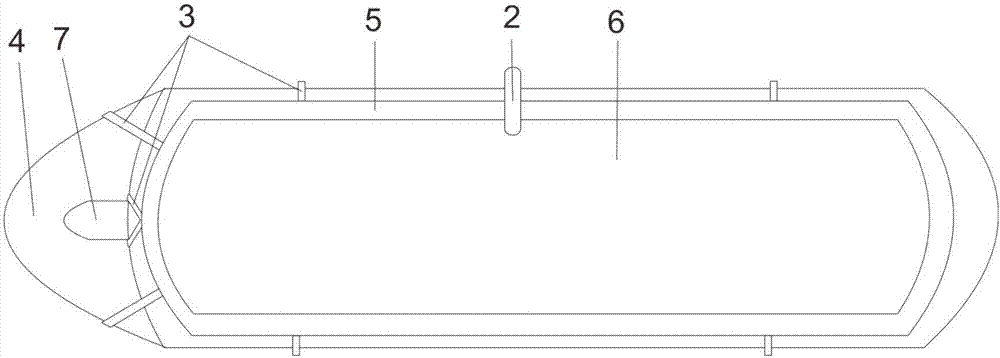 一种船气底围裙套的制作方法与工艺