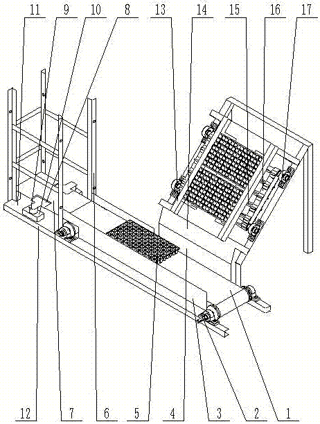 一種移栽機(jī)穴盤碼垛裝置的制作方法