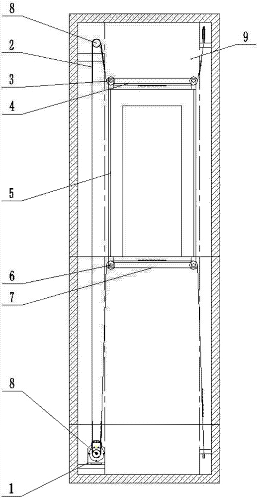 一種同步驅(qū)動電梯的制作方法與工藝