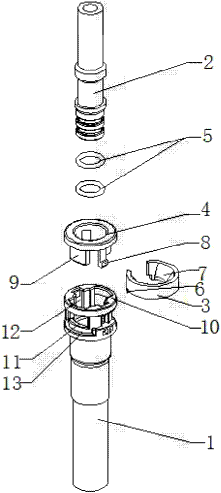 一种管件的快速装拆接头的制作方法与工艺