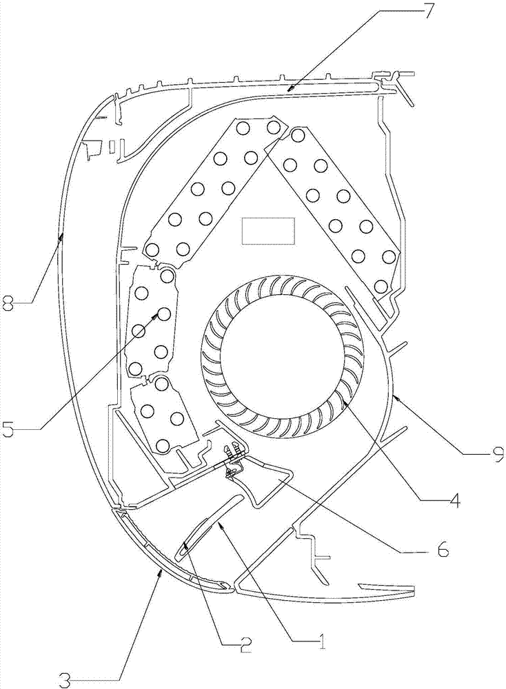 制熱空調(diào)內(nèi)機(jī)及其導(dǎo)風(fēng)板結(jié)構(gòu)和空調(diào)的制作方法與工藝